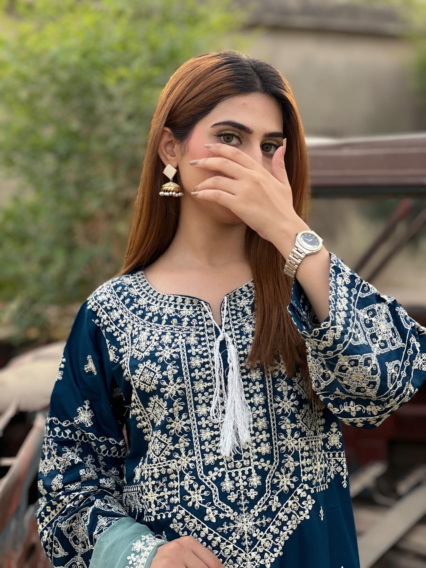 ZARA EMBROIDERY 3PC