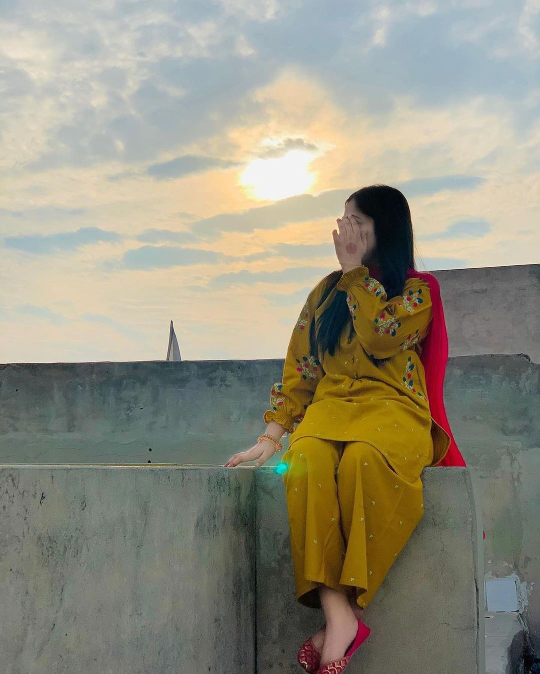Buraaq embroidered 2pc