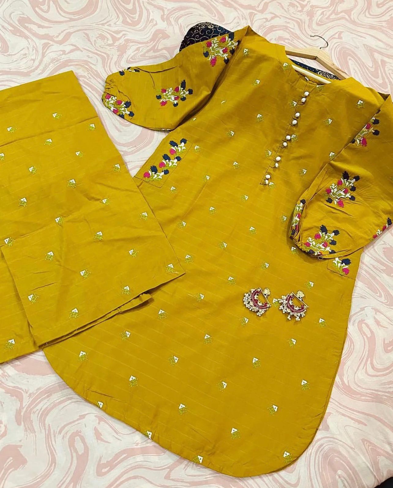 Buraaq embroidered 2pc