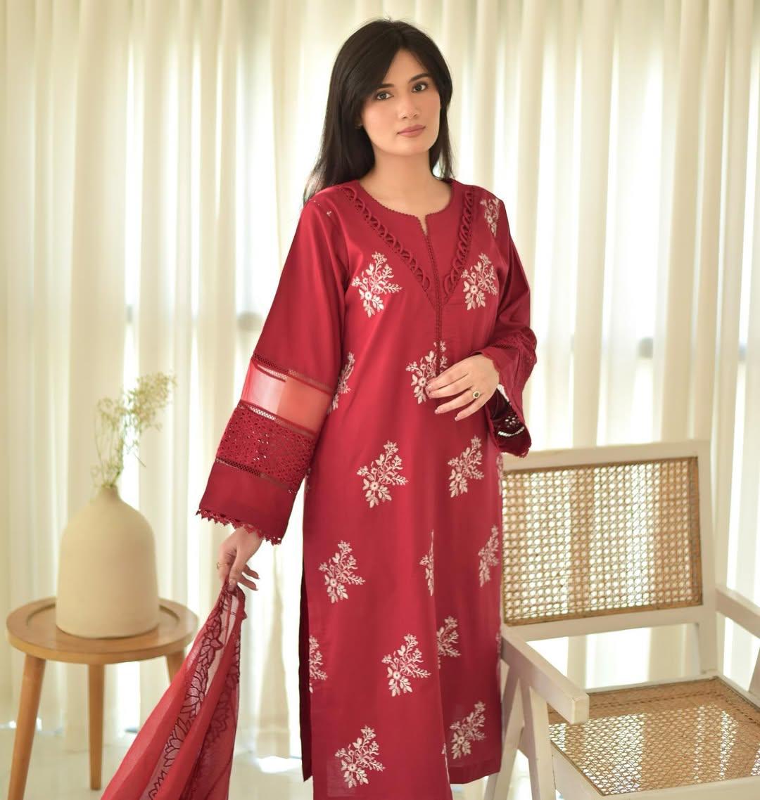 HORIYA EMB CO-ORD SET