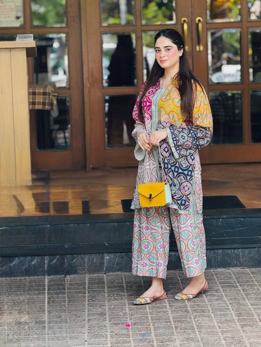 RANGSAAZ DIGITAL PRINTED 2PC